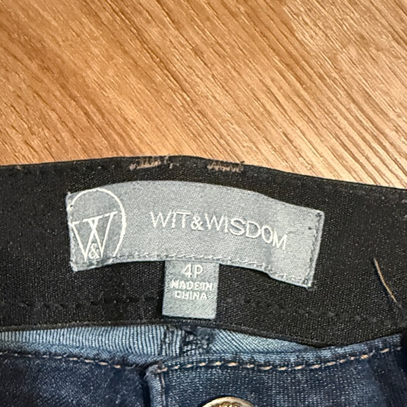 Wit & Wisdom Deep Blue Skinny Jeans - Picture 2 of 4